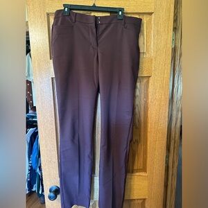 Woman’s Express dress slacks Burgundy